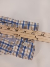 Abercrombie & Fitch Long Sleeve Button-down Collar Blue & Brown Men Shirt XS image 14