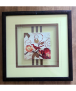 Avian on Red I 3D Art Print by Lanie Loreth 15x15  Bird  Framed Matted - $48.38