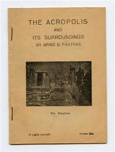 The Acropolis and It&#39;s Surroundings by Spiro D Pastras Athens Greece 1944 - $11.88