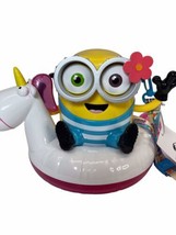 Universal Minions Summer DespicableMe Popcorn Bucket Bob &amp; Unicorn InnerTube NEW - £56.65 GBP
