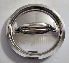 Vintage Stainless Steel 6 1/4&quot; Round Pot Pan Replacement Lid #42 - £14.76 GBP