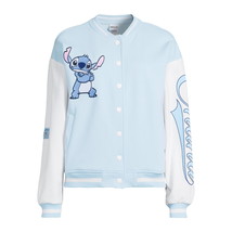 Disney Stitch Women&#39;s Bomber Jacket Size XXL (19) Color Blue - $31.67