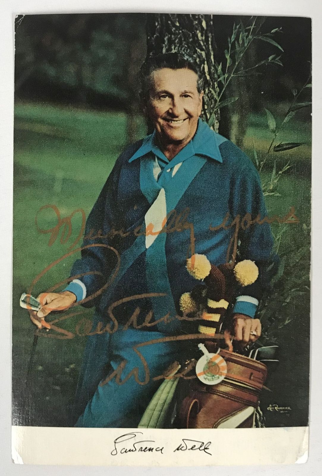 Lawrence Welk (d. 1992) Signed Autographed Vintage 4x6 Photo - $15.00