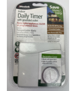 Westek Indoor Daily Timer with Grounded Outlet - White - Money / Energy ... - $13.40 CAD