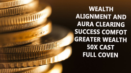 50X WEALTH ALIGNMENT & AURA CLEARING FINANCES SUCCESS MAGICK WITCH Cassia4  image 2