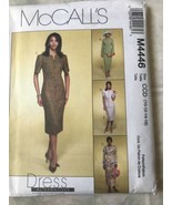 McCalls #M4446 ined Jacket Dress and Skirt Uncut Sizes 10 12 14 16 - $12.08