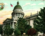 Vtg Postcard 1908 Sacramento California State Capitol - $6.71