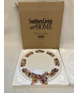 Southern Living at Home Round  Dress Me Up Plate Platter w/ Ribbon 40281 Decor - $23.76