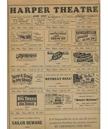 Harper Theatre Movie Poster 1952 Kansas Martin Lewis Grant Kirk Douglas ... - £21.86 GBP