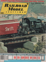 Railroad Model Craftsman Magazine February 1979 Modern Shortline Boxcars - $1.50