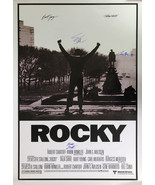 ROCKY SIGNED MOVIE POSTER - $180.00