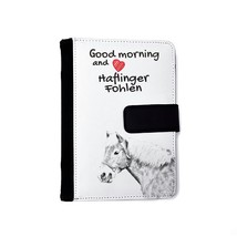 Haflinger- Notebook with the calendar of eco-leather with an image of a ... - $38.99