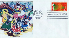 US 3997d FDC Year of Rabbit, Lunar New Year, unknown maker ZAYIX 1223M0236 - £3.99 GBP