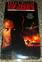 Die Hard Harder 2 VHS Box Set Bruce Willis Fox Video Double Feature Coll... - £3.10 GBP