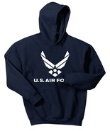 Air Force Hooded Sweatshirt | US Air Force Pullover Hoodie | USA | MILITARY - $32.66+