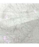 Map Potter Hill Maine 1988 Topographic Geological Survey 1:24000 27 x 22... - $44.99