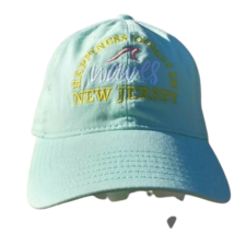 New Jersey Baseball Cap Hat Adjustable Happiness Comes in Waves Old Styl... - £6.25 GBP