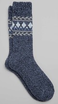 Jos. A. Banks Lounge Socks With Grip. Mid Calf. Color: Navy - $14.01