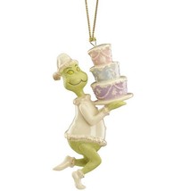 Lenox Grinch Takes The Cake Figurine Ornament Dr Seuss Who Stole Christmas NEW - £74.53 GBP