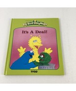 Sesame Street Talking Big Bird Story Magic It&#39;s A Deal! Hardcover Book V... - £23.67 GBP