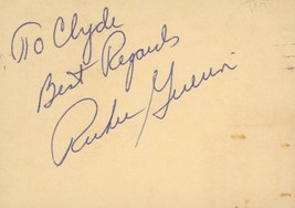 Richie Guerin original signature - £78.56 GBP