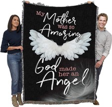 My Mother Was So Amazing God Made Her An Angel Blanket, A Tapestry Throw Made In - £61.31 GBP