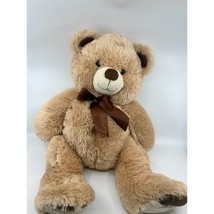 VNTG Soft and Cuddly Best Made Toys Plush Large Teddy Bear Brown Brown B... - £19.94 GBP