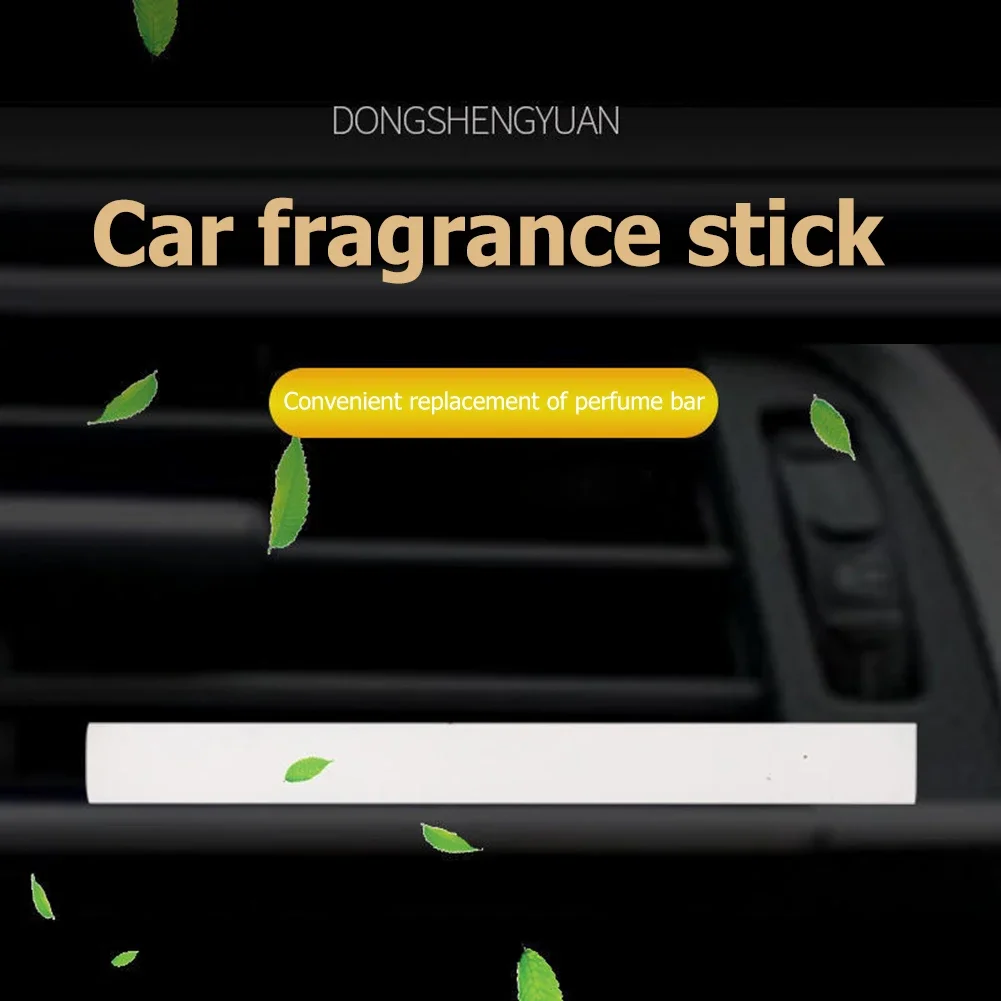 Air Freshener Outlet Car Air Conditioning Vent Solid Perfume Stick B 5 Flavour S - £19.71 GBP