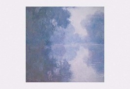 The Seine at Giverny, Morning Mists by Claude Monet - Art Print - £17.51 GBP+