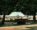 Vintage Postcard - Rome Roma - Passeggiata sul Giardino del Pincio E Ric... - £4.63 GBP