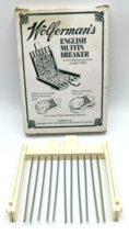 Wolferman&#39;s  Vintage English Muffin Breaker w/original  Box - £7.79 GBP