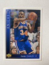 1993-94 Upper Deck Charles Oakley 28 New York Knicks Basketball Card /08880 - £0.79 GBP