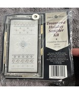 Mill Hill Cross Stitch Embroidery Needle point Kit Crystaline Snowman Sa... - $33.95 CAD