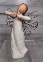Willow Tree Demdaco Angel of Happiness Figurine Clapping Dancing 2000 Vi... - £6.62 GBP