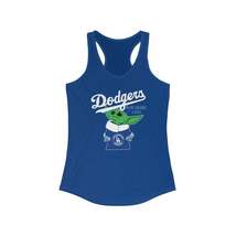 Baby Yoda-Los Angeles Dodgers Racerback Tank Top Shirt-Fitness Top-Star ... - £15.00 GBP