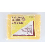 Deadstock Vintage 70s Terry Cloth Lounge Around Cover Lounge Chair Cover... - $464.66 MXN