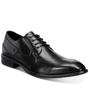 Alfani Men Moc Toe Dress Oxfords Sheldon Black Synthetic Leather - £12.66 GBP