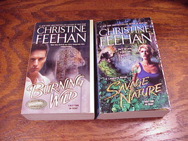 Leopard Series PB Books by Christine Feehan, 3, 5, Burning Wild, Savage Nature - £3.94 GBP
