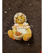 Cherished Teddies Tara &quot;You&#39;re My Berry Best Friend&quot; 1995 Strawberries F... - $11.96