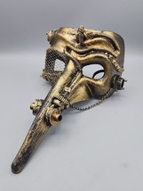 Steampunk Plague Doctor Mask Long Nose Mask Cosplay Halloween Party Costume - £7.66 GBP
