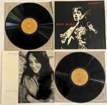 Joan Baez Vinyl 2 LP Lot: Joan Baez Self-Titled + Vol. 2 Vanguard Near Mint Mono - £20.59 GBP