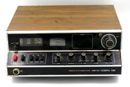 VTG Cobra 135 CB Radio Home Base Station 23 CHANNEL AM/SSB - NO POWER CORD! - £117.64 GBP