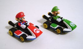 Mario Kart Go Carrera Slot Car 1:43 Mario and Luigi - $19.95
