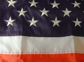 3 Pcs 3X5 Embroidered American Flag Gift Patriot FL302~ - £19.09 GBP