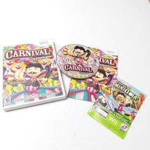 Carnival Games Nintendo Wii Game Complete With Manual &amp; TESTED b - £3.95 GBP