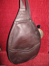 Ellington Portland  leather mini backpack rucksack sling tote handbag purse - $138.97