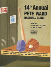 1984 Pete Ward Baseball Clinic program Lou Piniella Boog Powell Kevin McBride - £218.69 GBP
