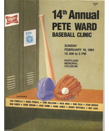 1984 Pete Ward Baseball Clinic program Lou Piniella Boog Powell Kevin Mc... - £222.40 GBP