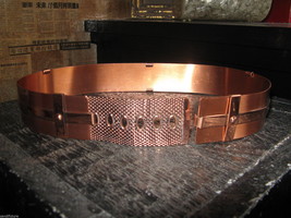40s 50s Renoir signed copper belt pin-up swing VLV 27 - $138.97