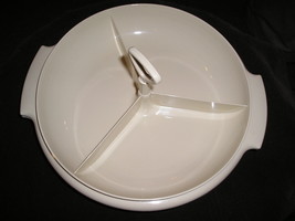 Tupperware Divided Relish/Candy Plate Dish - $8.00